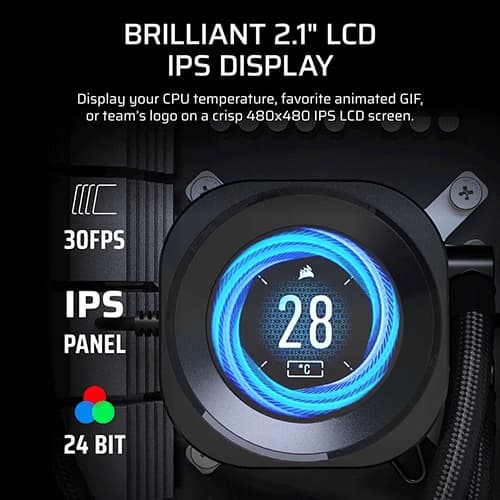 Corsair Nautilus 360 RS LCD CPU Liquid Cooler